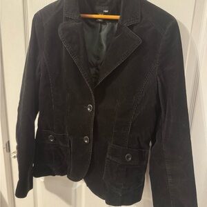 H&M Black Corduroy Blazer